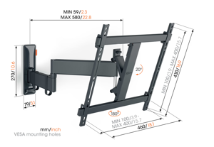 VOGELS TVM 3445