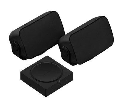 Sonos Wired Pack - Buitenset (zwart)