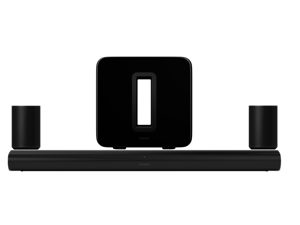 Sonos Premium Surround set met ARC, Sub en 2 x Era 100 (zwart)