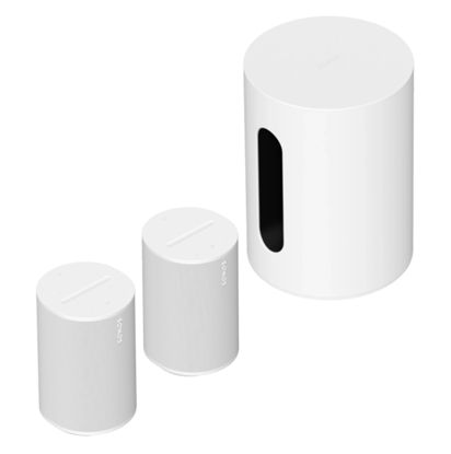 Sonos Sub Mini + ERA 100 Duopack aanvulset (wit)