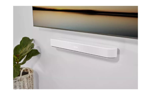 Sonos Beam Gen 2 + wall mount (wit)