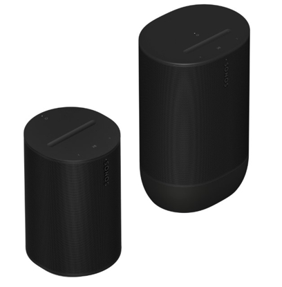Sonos Multiroom Set Move 2 + era 100 (Zwart)