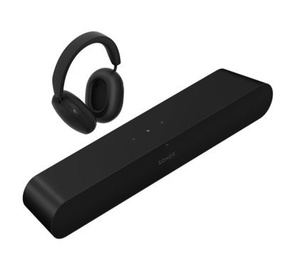 Sonos Ray + Ace Zwart