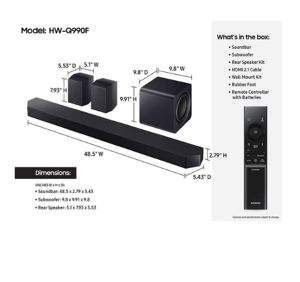 SAMSUNG HWQ990F Soundbar