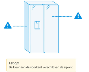 SAMSUNG Koelkast RS90F66BETEF (zilver) 
