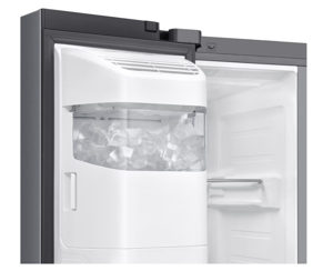 SAMSUNG Koelkast RS90F64EDTEF (zilver)