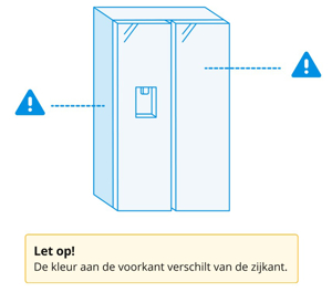 SAMSUNG Koelkast RS90F64EDTEF (zilver)