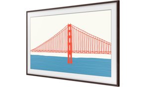 SAMSUNG The Frame 50" Lijst Walnoot