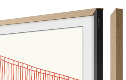 SAMSUNG The Frame 55" Lijst Teak