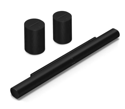 Sonos ARC ultra + 2x Era100 SL Zwart