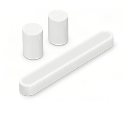 Sonos Beam Ultra + 2x Era 100 SL (Wit)