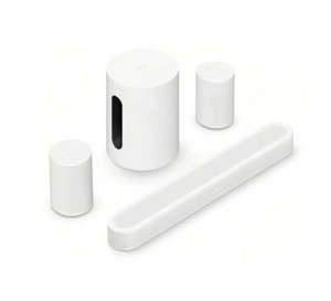 Sonos Beam Ultra + 2x Era 100 SL + Sub Mini (Wit)