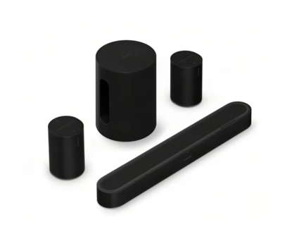 Sonos Beam Ultra + 2x Era 100 + Sub Mini (Zwart)