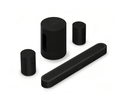 Sonos Beam Ultra + 2x Era 100 SL + Sub Mini (Zwart)