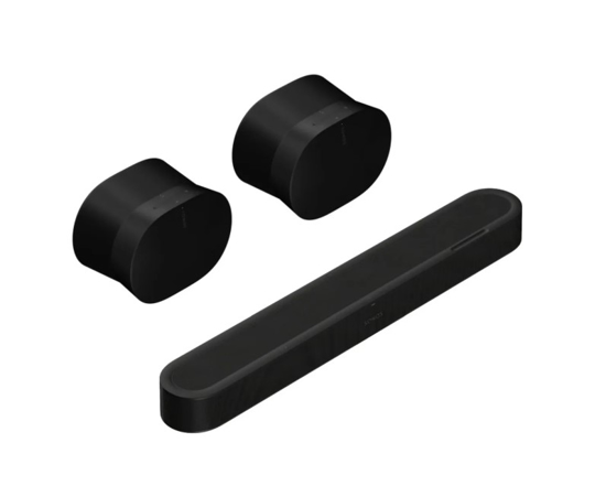 Sonos Beam Ultra + 2x Era 300 (Zwart)