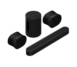 Sonos Beam Ultra + 2x Era 300 + Sub Mini (Zwart)