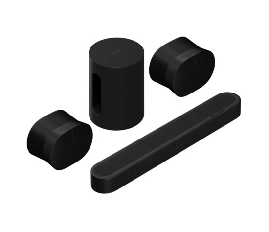 Sonos Beam Ultra + 2x Era 300 + Sub Mini (Zwart)