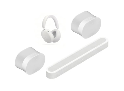 Sonos Beam Ultra + 2x Era 300 + Ace Ultra (Wit)